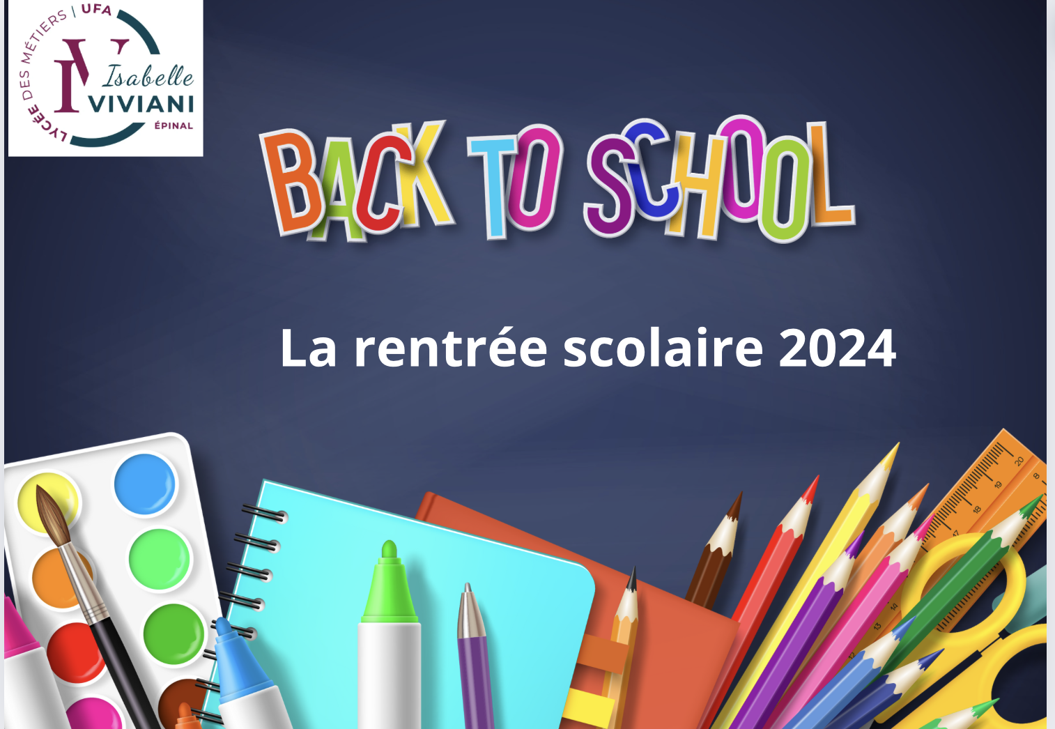 Fournitures scolaires 2024