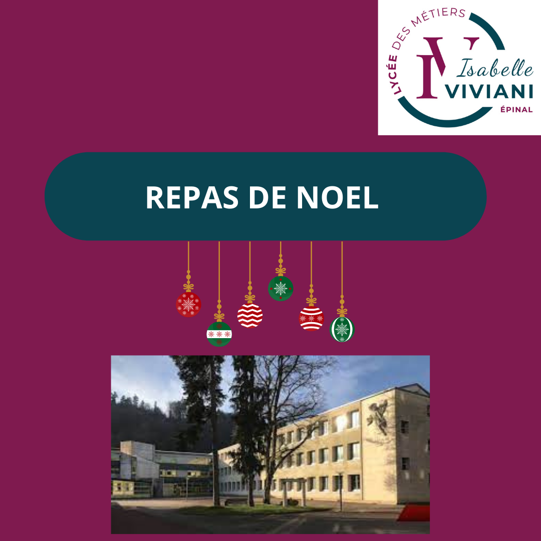 Repas de Noël à la Cantine